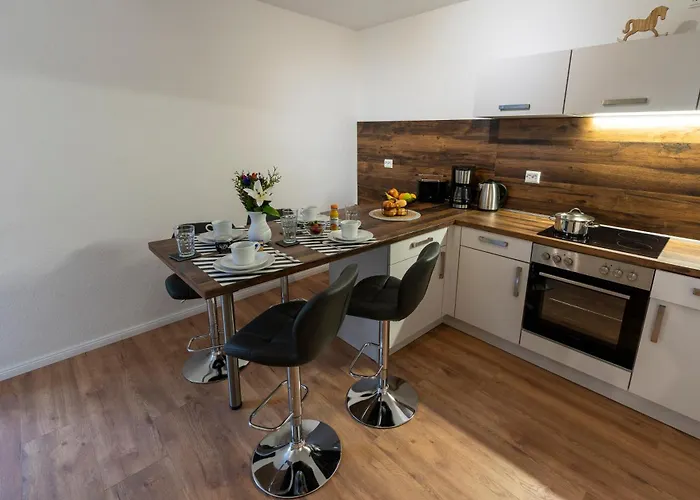 Md-4 Heidestrasse-zentrumsnah-2 Schlafzimmer-voll Ausgestattet Lägenhet